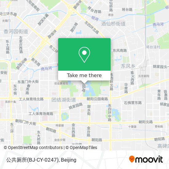 公共厕所(BJ-CY-0247) map