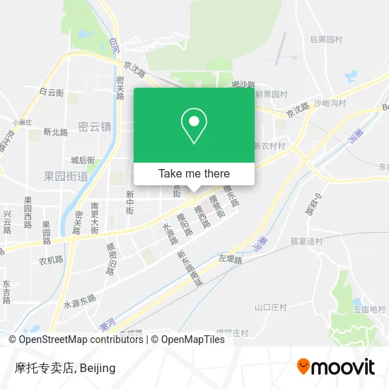 摩托专卖店 map