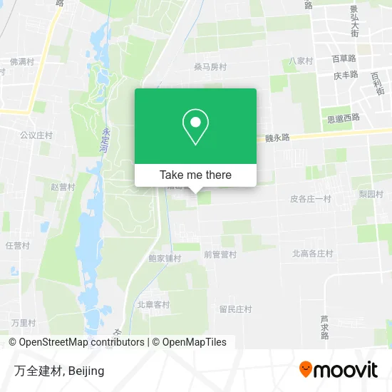 万全建材 map