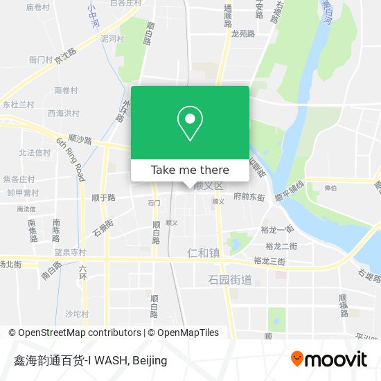 鑫海韵通百货-I WASH map
