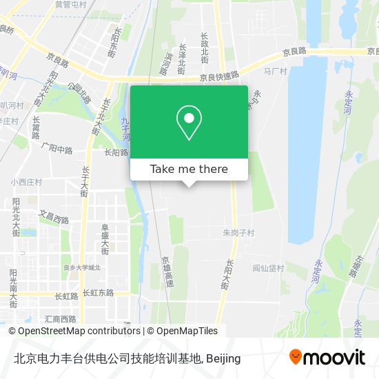 北京电力丰台供电公司技能培训基地 map