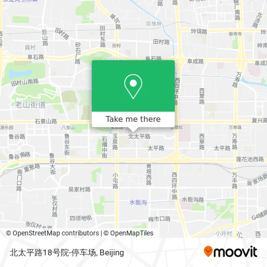 北太平路18号院-停车场 map