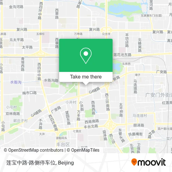 莲宝中路-路侧停车位 map
