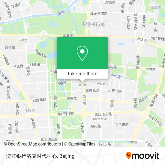 渣打银行洛克时代中心 map