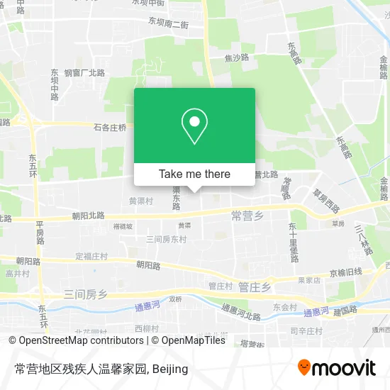 常营地区残疾人温馨家园 map