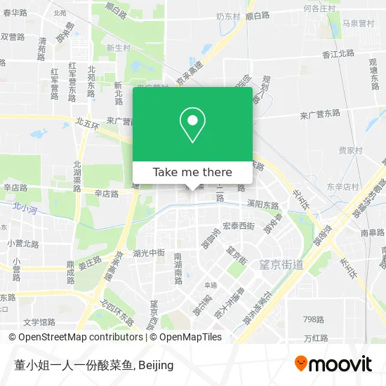 董小姐一人一份酸菜鱼 map