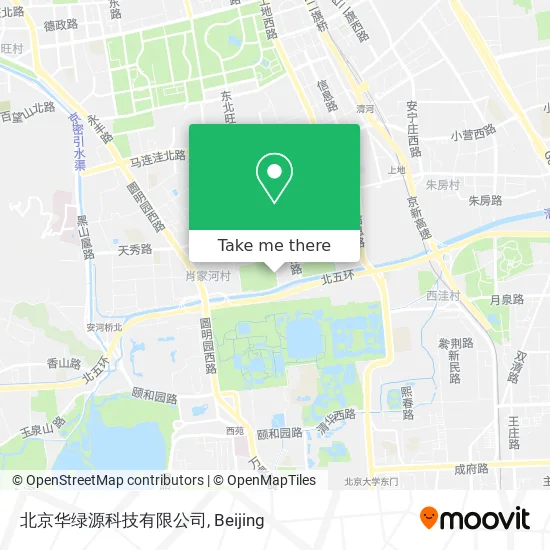 北京华绿源科技有限公司 map
