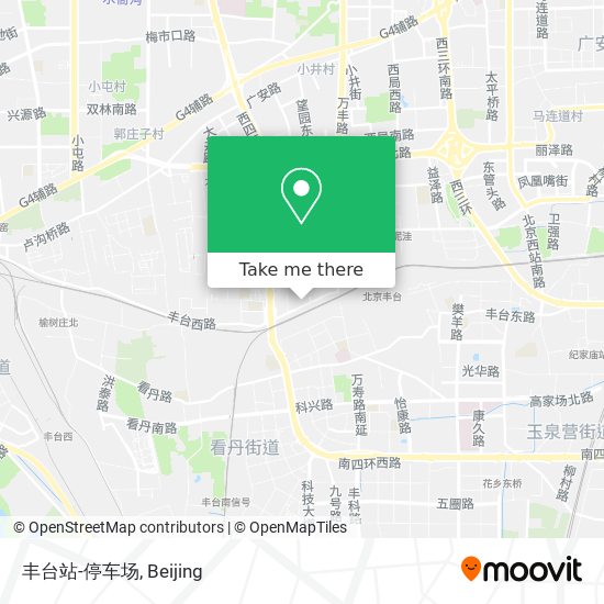 丰台站-停车场 map