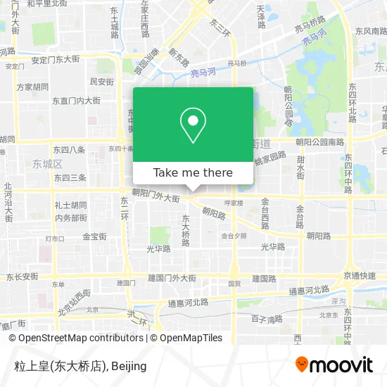 粒上皇(东大桥店) map