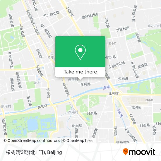 橡树湾3期(北1门) map