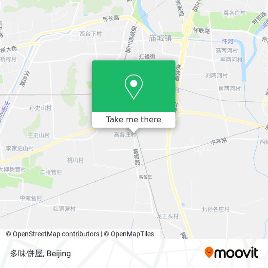 多味饼屋 map