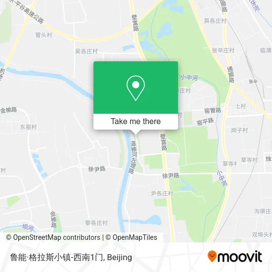 鲁能·格拉斯小镇-西南1门 map