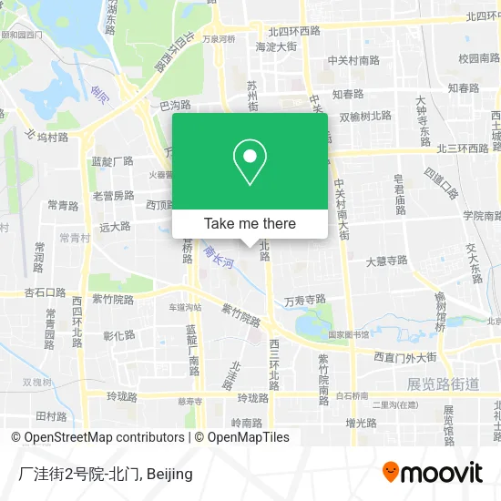 厂洼街2号院-北门 map