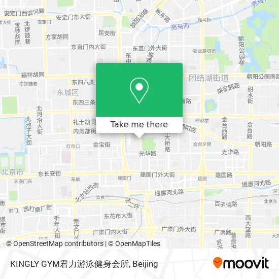 KINGLY GYM君力游泳健身会所 map