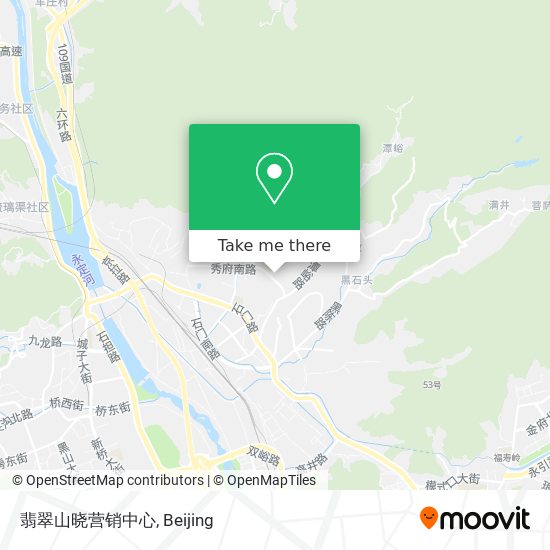 翡翠山晓营销中心 map