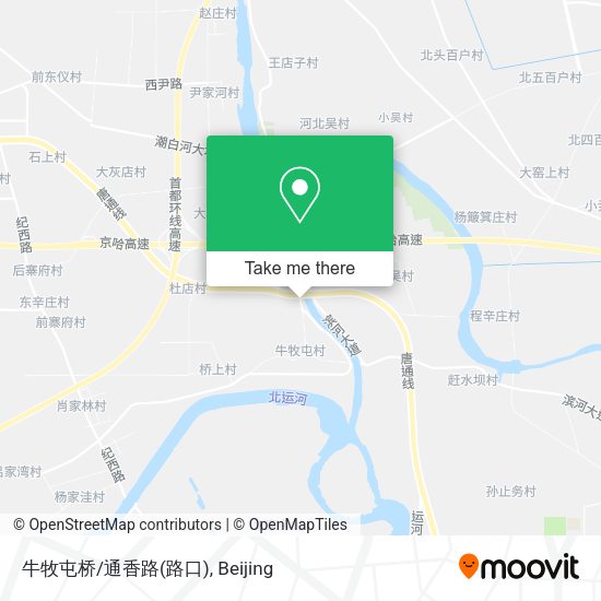 牛牧屯桥/通香路(路口) map