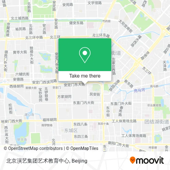 北京演艺集团艺术教育中心 map