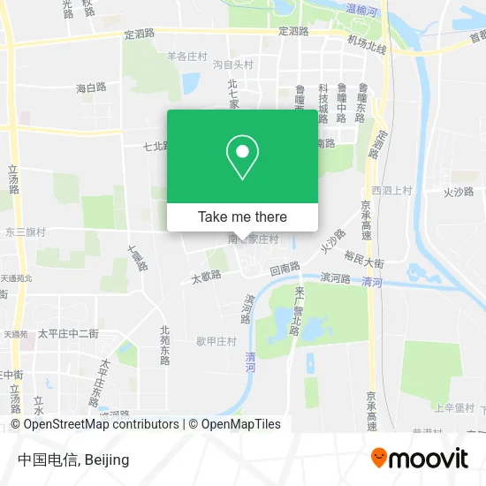 中国电信 map