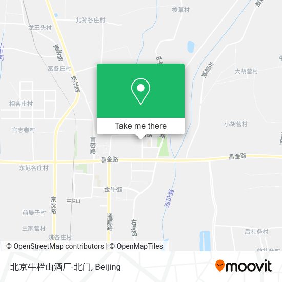 北京牛栏山酒厂-北门 map