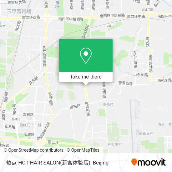 热点 HOT HAIR SALON(新宫体验店) map
