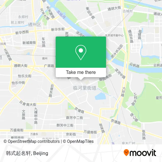 韩式起名轩 map