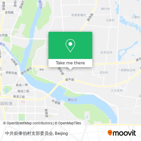 中共前俸伯村支部委员会 map