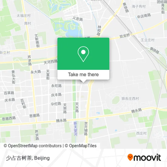 少占古树茶 map