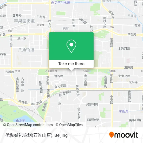 优悦婚礼策划(石景山店) map