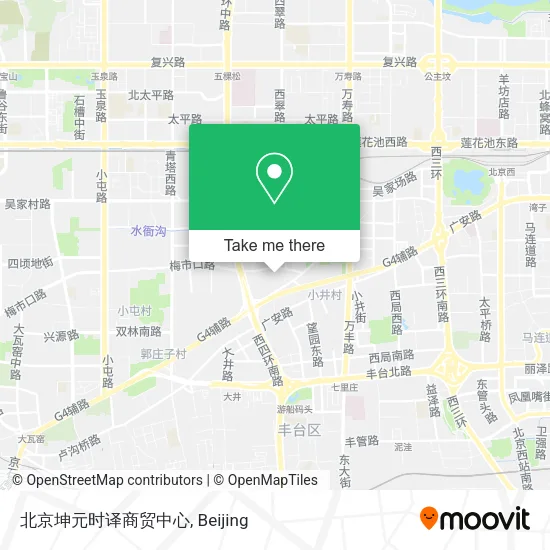 北京坤元时译商贸中心 map