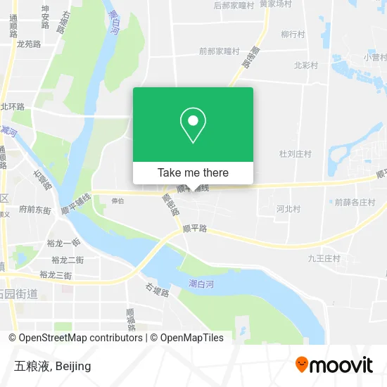 五粮液 map