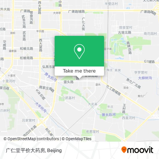 广仁堂平价大药房 map