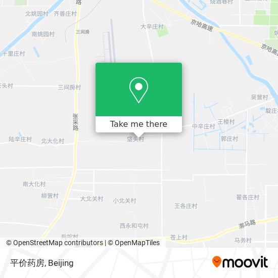 平价药房 map