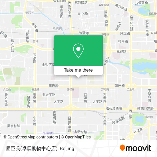 屈臣氏(卓展购物中心店) map