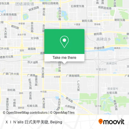 ＸＩＮ’alis 日式美甲美睫 map
