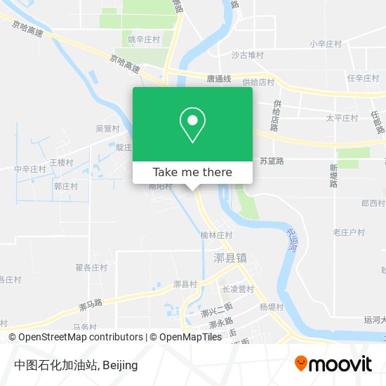 中图石化加油站 map
