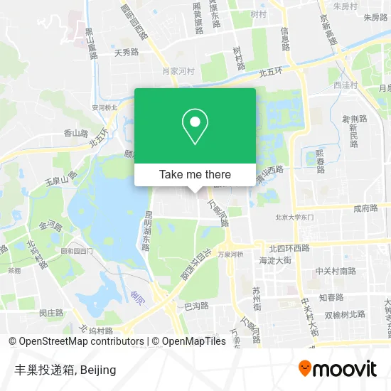 丰巢投递箱 map