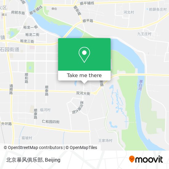 北京暴风俱乐部 map