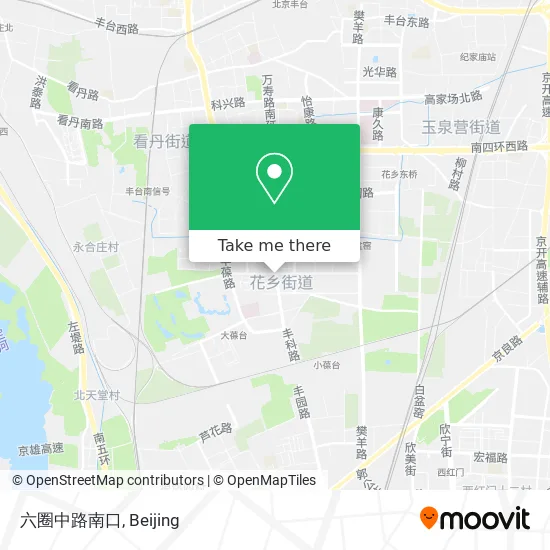 六圈中路南口 map