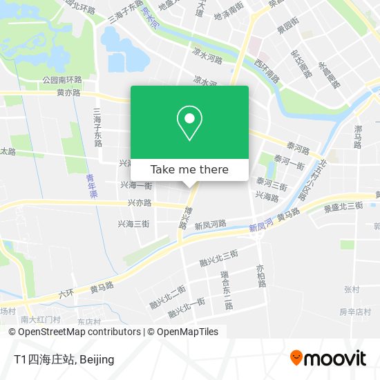 T1四海庄站 map