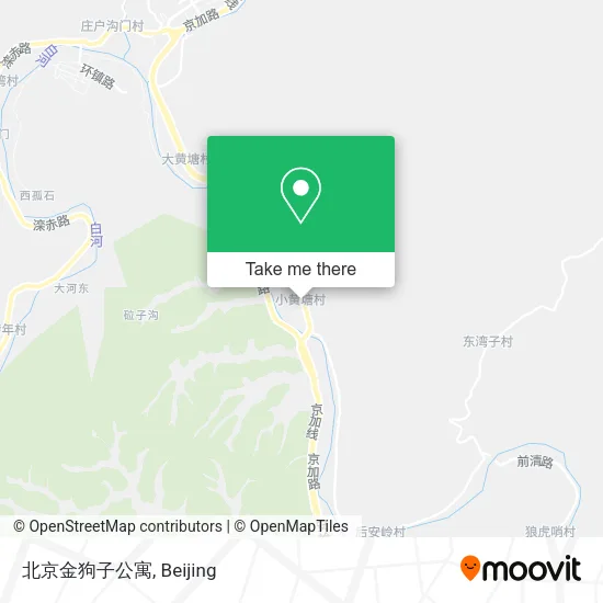 北京金狗子公寓 map