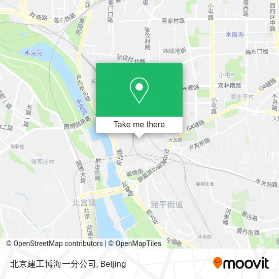 北京建工博海一分公司 map