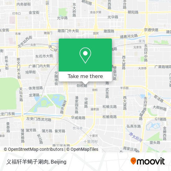 义福轩羊蝎子涮肉 map