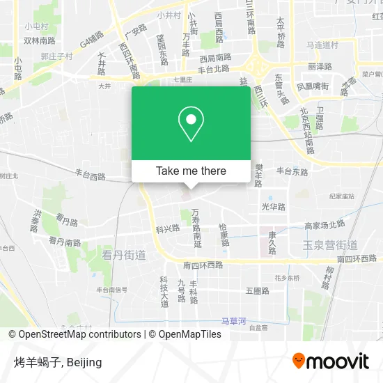 烤羊蝎子 map