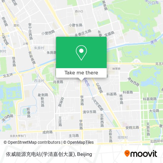 依威能源充电站(学清嘉创大厦) map