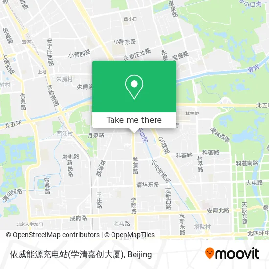 依威能源充电站(学清嘉创大厦) map