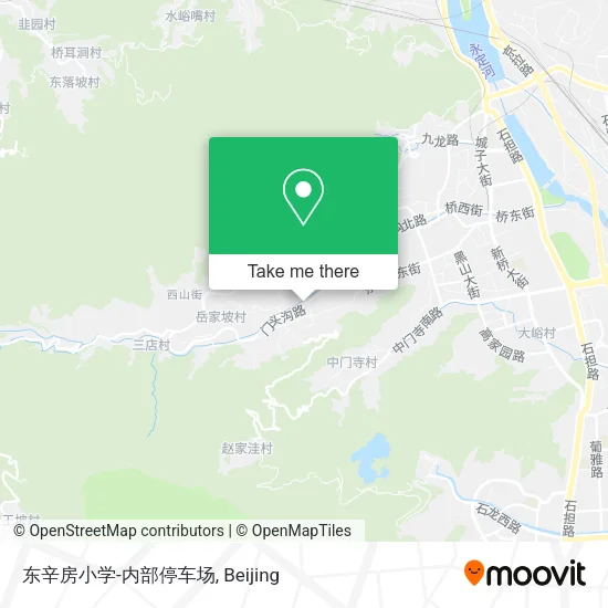 东辛房小学-内部停车场 map