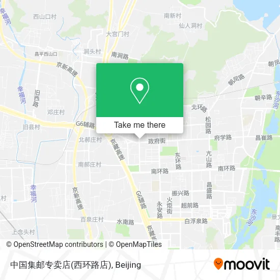 中国集邮专卖店(西环路店) map