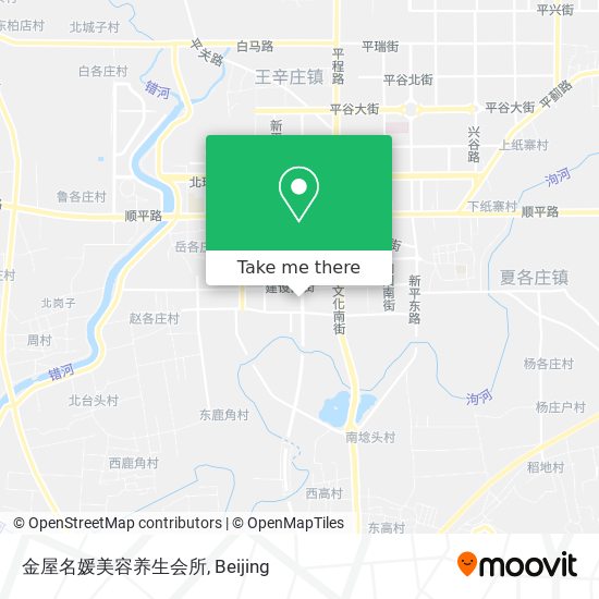 金屋名媛美容养生会所 map