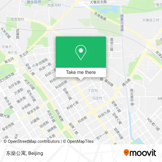东燊公寓 map