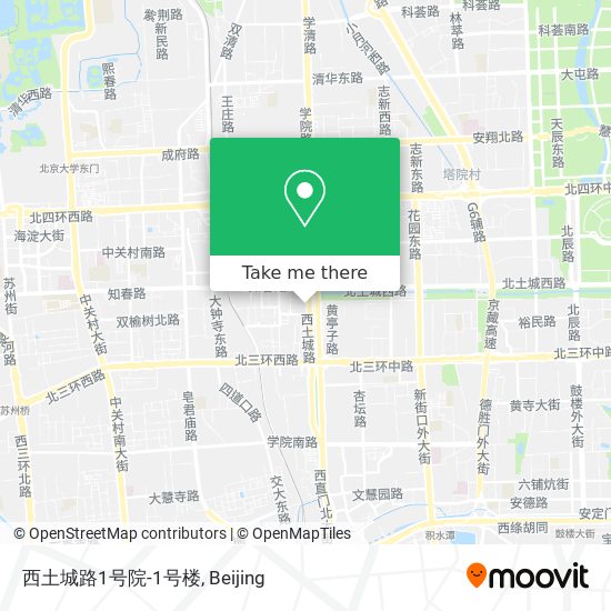 西土城路1号院-1号楼 map